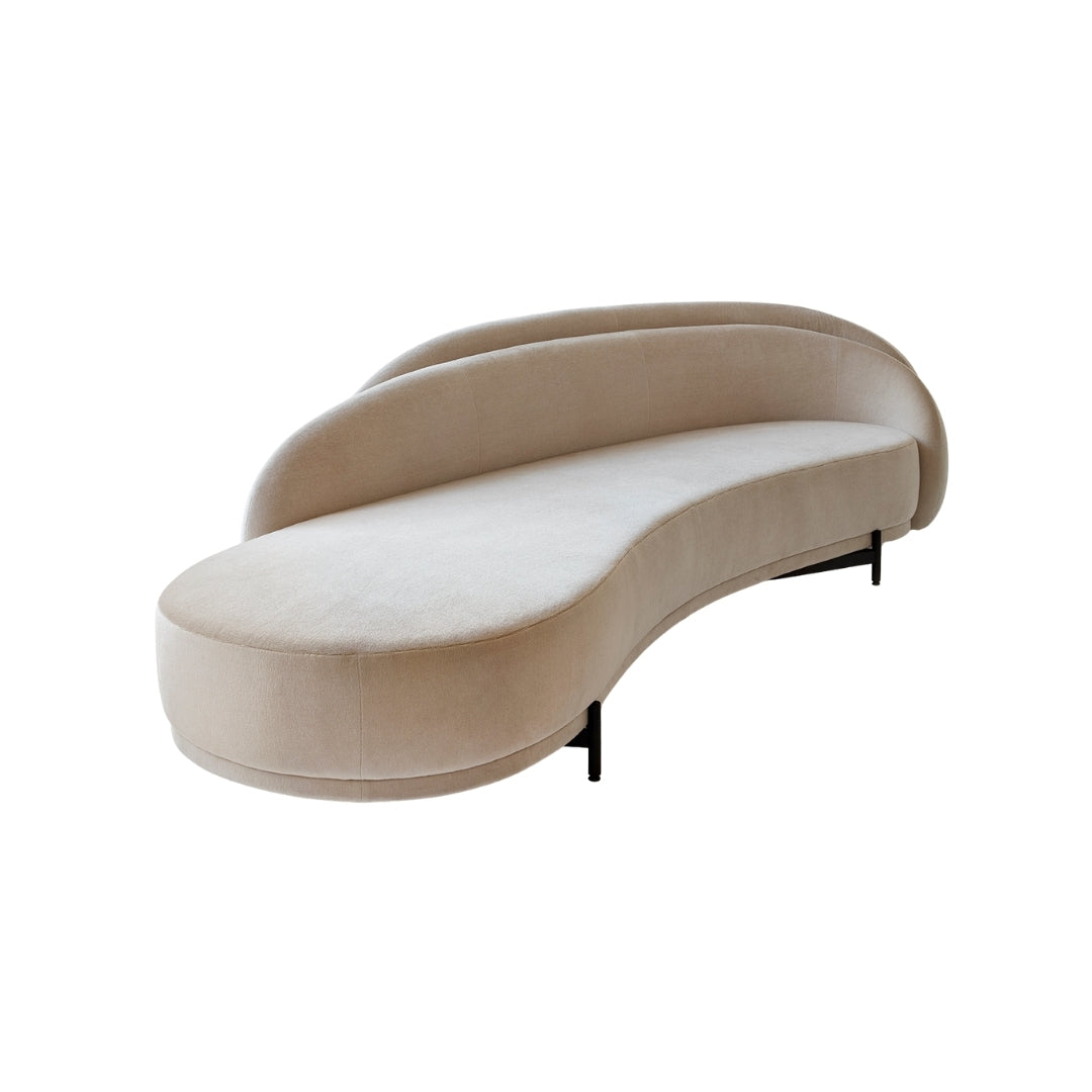 4 Seater Cloud Curve Minimalist Lounge Sofa