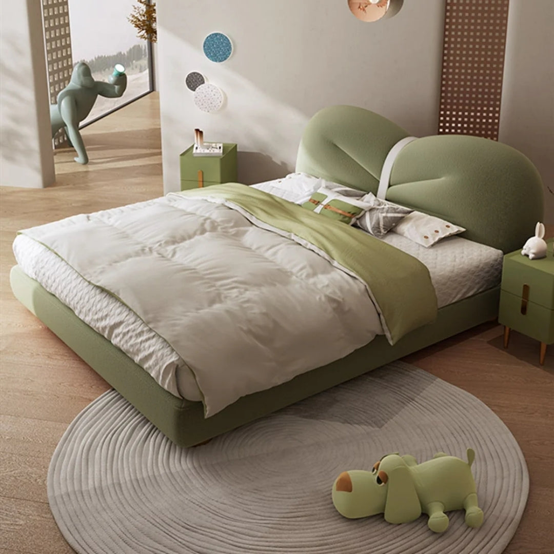 Olive Dream Comfort Upholstered Bed for Luxury Bedroom