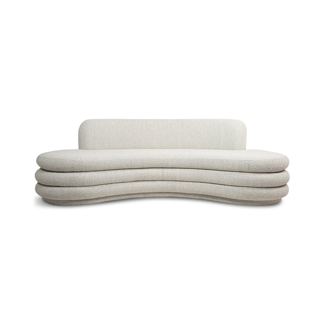 4 Seater WaveLayer Modern Curved Sofa