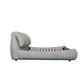 Aurora Plush Padded Headboard Bed