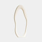Ivory Flow Contemporary Standing Mirror
