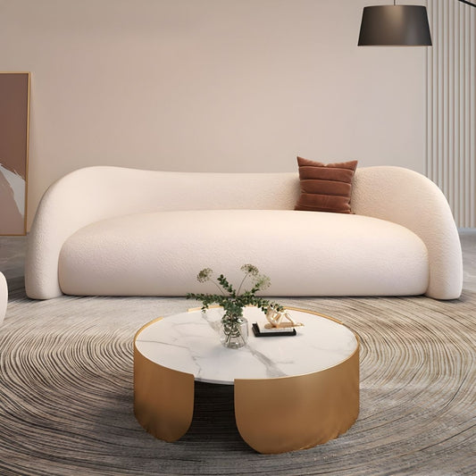 3 Seater Aura Soft Curved Sofa