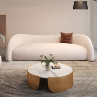 3 Seater Aura Soft Curved Sofa