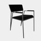 Multipurpose Black Accent Chair for Home, Office & Dining