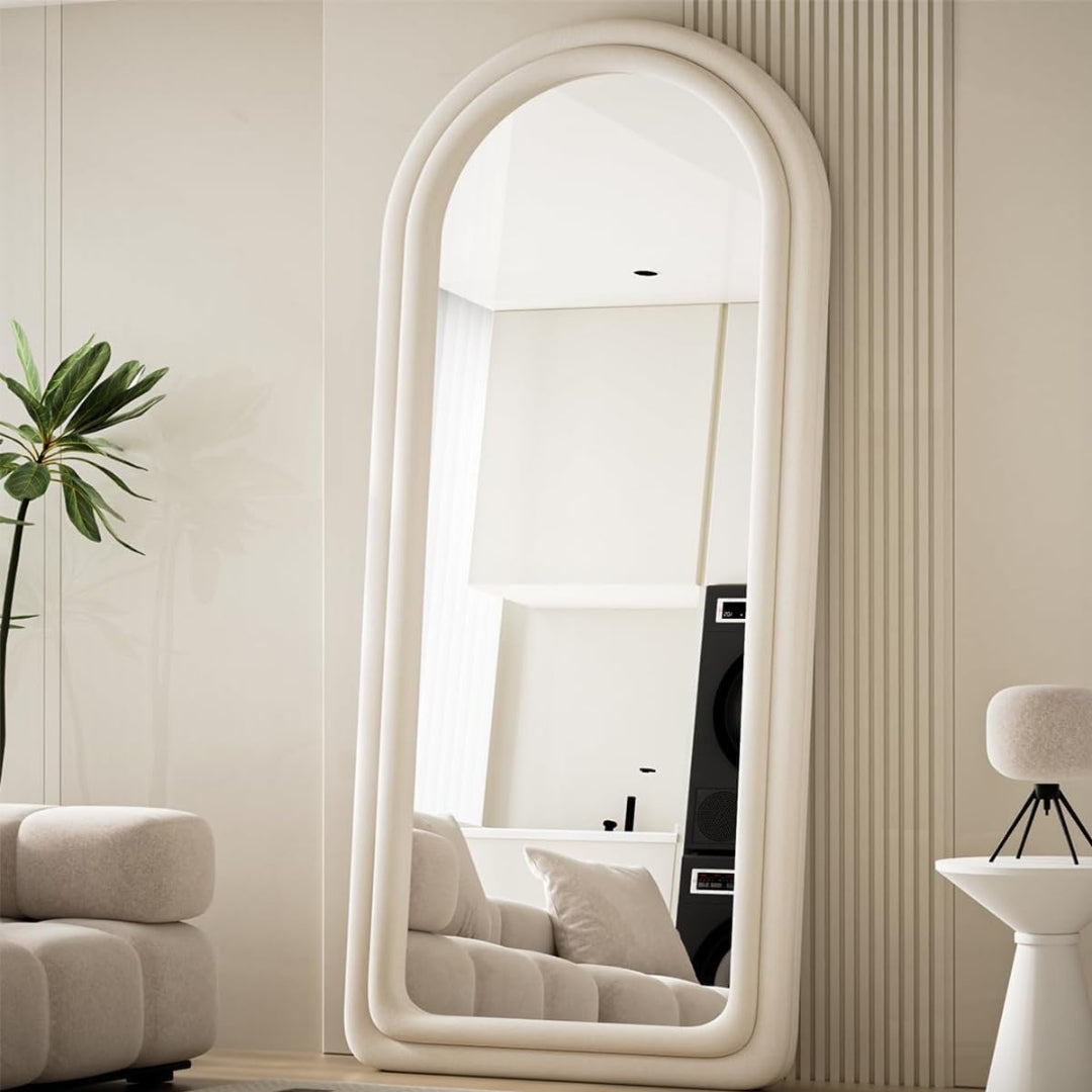 Soft Arch Contemporary Full-Length Mirror