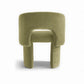 Olive Green Modern Arch Dining Chair