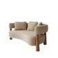 3 Seater HollowBack Mid-Century Curved Sofa