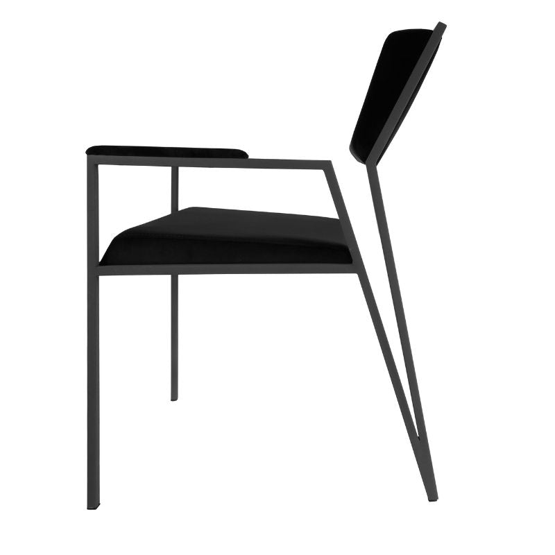 Multipurpose Black Accent Chair for Home, Office & Dining