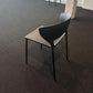 Black Wooden Accent Dining Chair With Carbon Finish