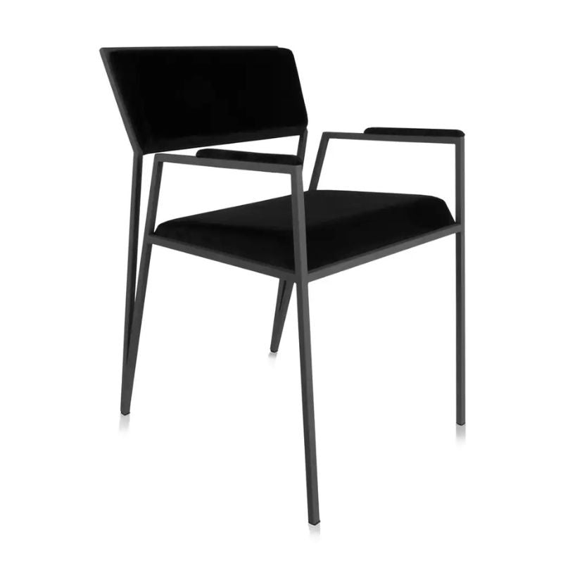 Multipurpose Black Accent Chair for Home, Office & Dining