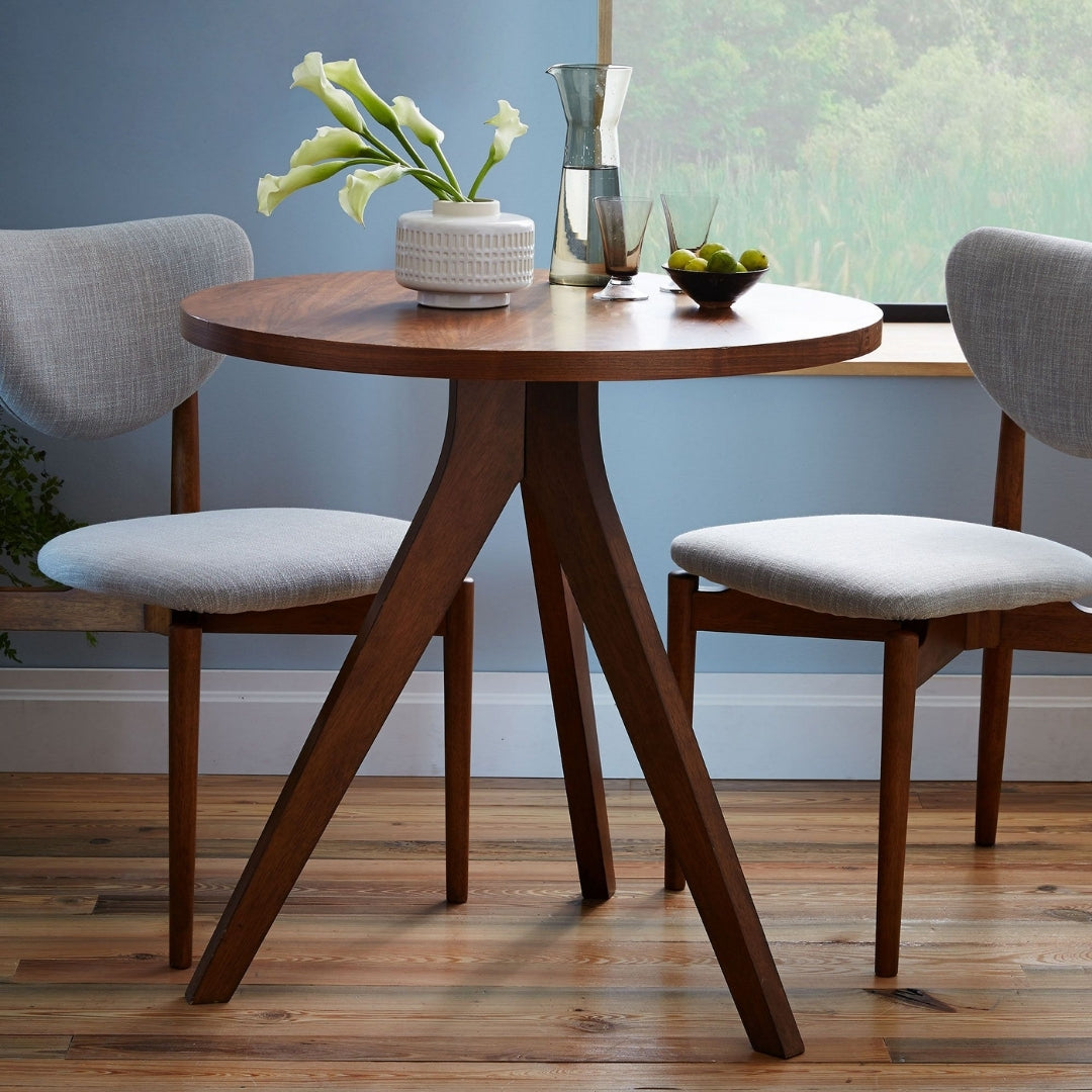 Mid-Century Charm Tripod Base Cafe Table