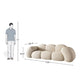 4 Seater CozyBloc Curved Sofa