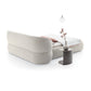 Ivory Aura Comfort Bed with Flowing Headboard