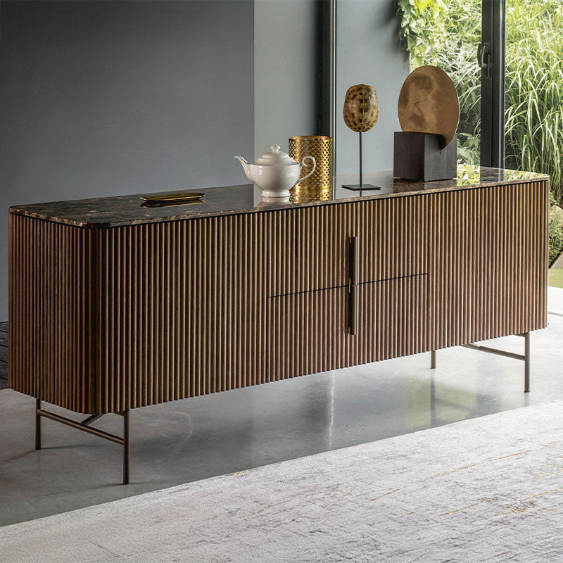 Modern wooden TV unit