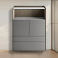 Modern Grey Storage Unit With Shelf & Drawer