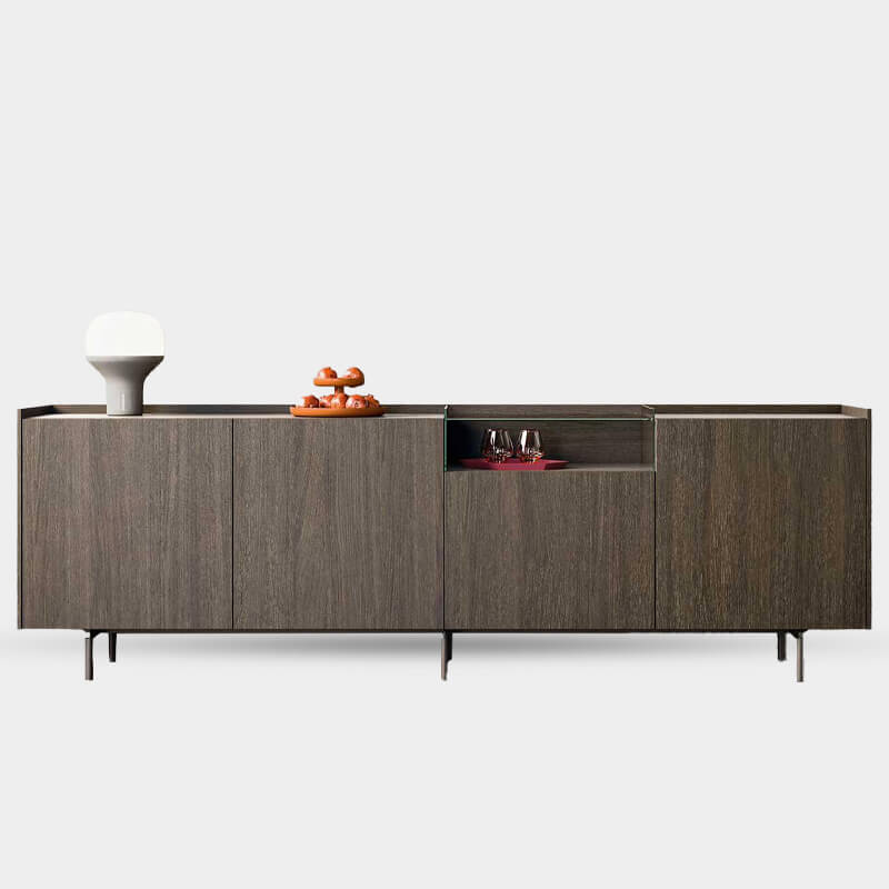 Modern wooden TV unit