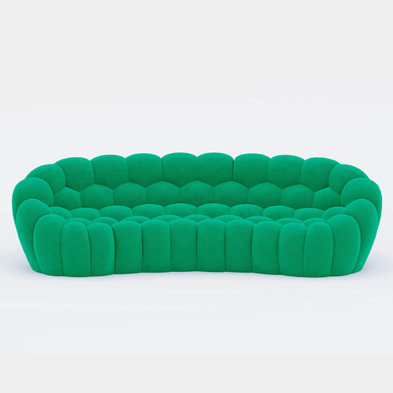 3 Seater Emerald Green Sofa for Stress-free Living