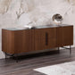 Modern wooden TV unit