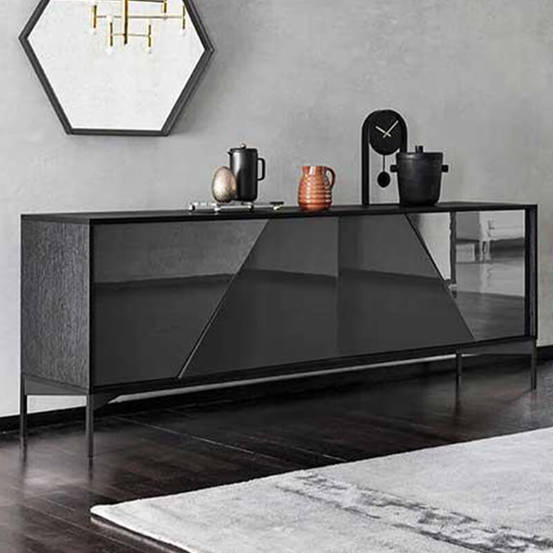 Modern wooden TV unit