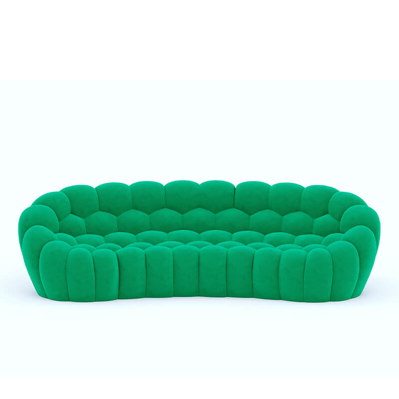 3 Seater Emerald Green Sofa for Stress-free Living