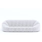 3 Seater White Sofa