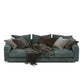 3 Seater Olive Green Sofa