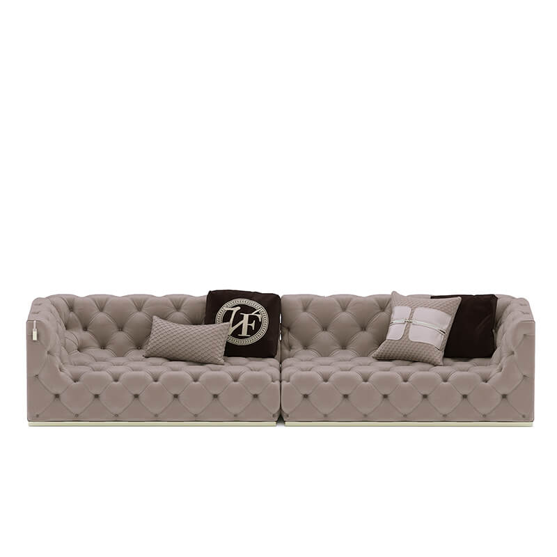 3 Seater Grey Sofa