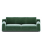 3 Seater modern green sofa