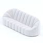 3 Seater White Sofa