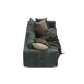 3 Seater Olive Green Sofa